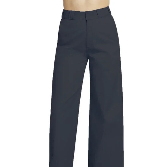 Wide Leg Worker Skater Pants 